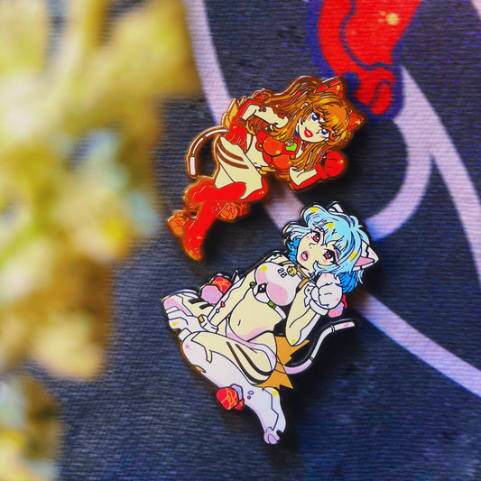 Aerocat Asuka & Rei !! ♡