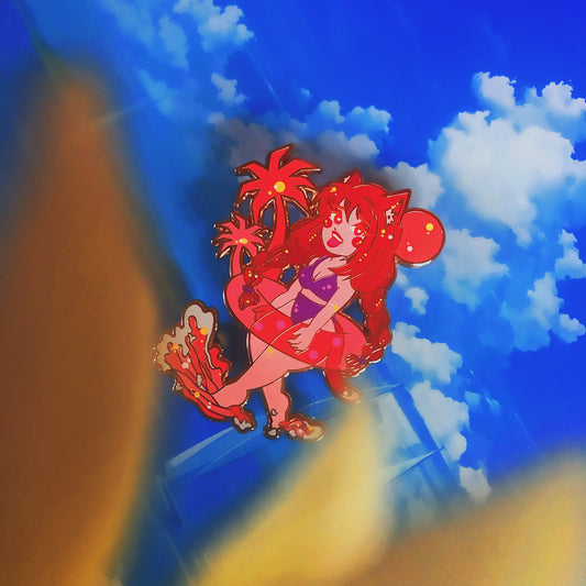 "Feel the heat!" (Pink ver.)