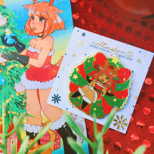 Mikka Holiday Pin 2018 β
(LIMITED EDITION)