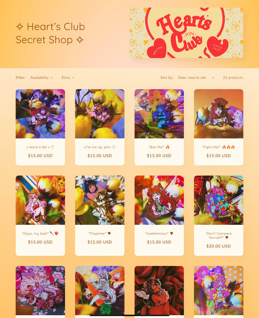 ✨ Heart’sClub Secret Password ✨
