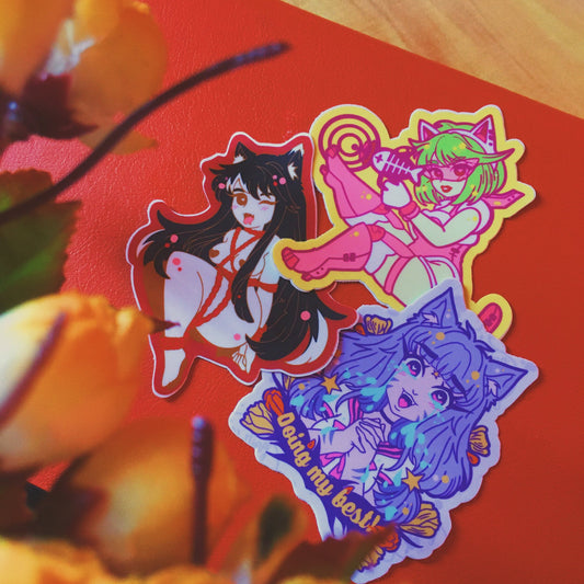 Catgirls Stickers ! ♥︎ (II)