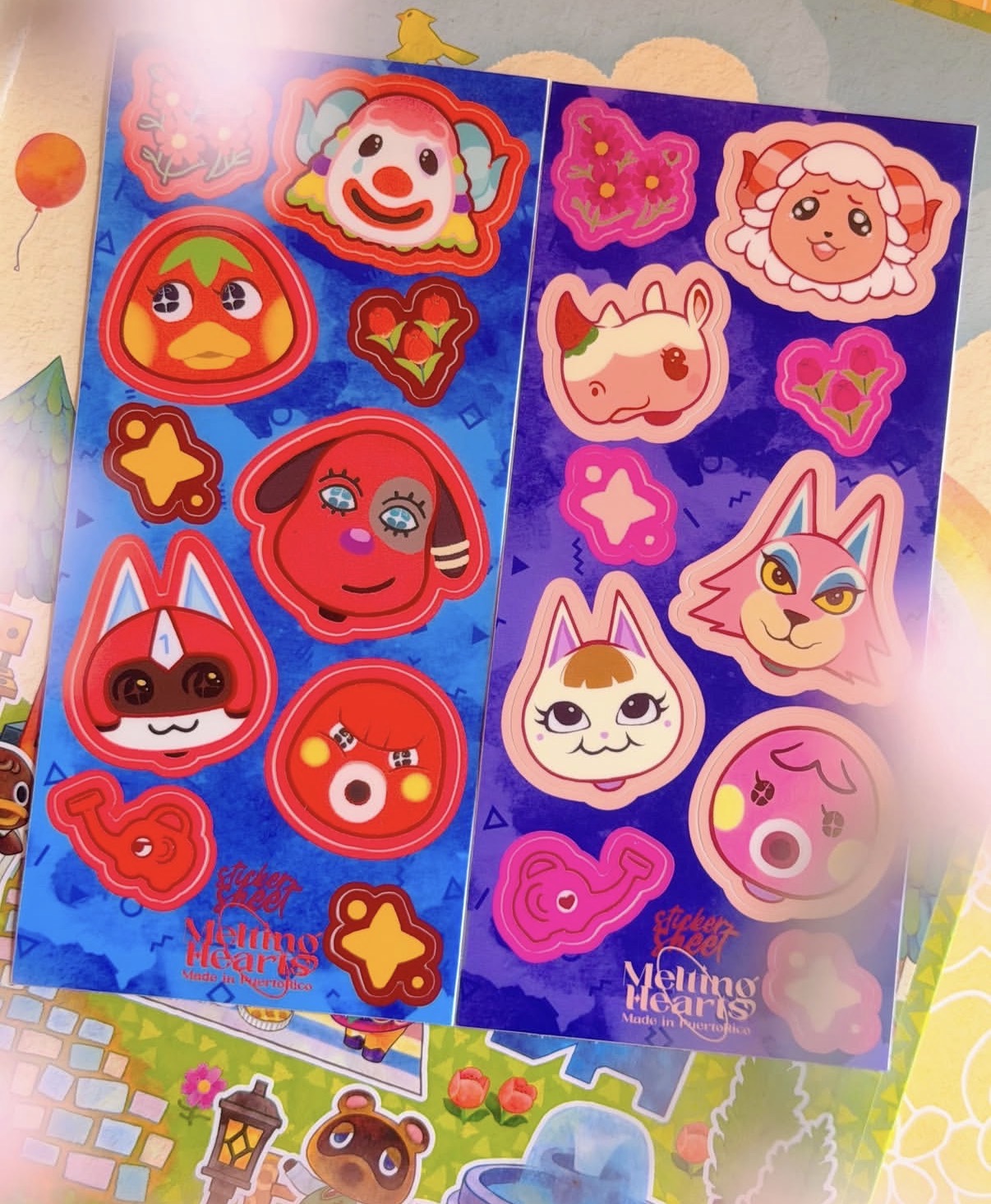 An!mal Cr00s!ng ♡ StickerSheet!