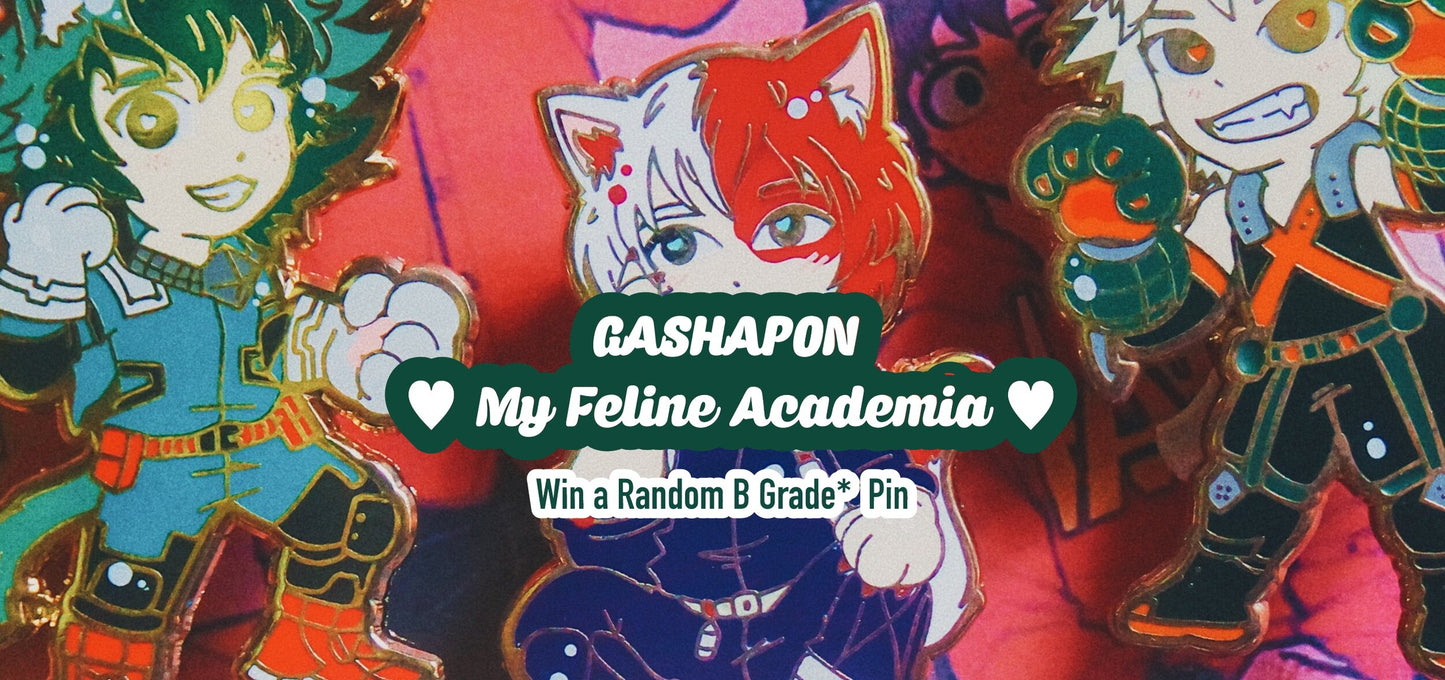 VIRTUAL GATCHAPON LETS PLAY! ♡  B GRADE PINS INSIDE!!